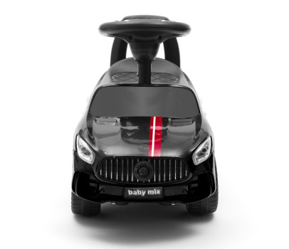 Dětské odrážedlo se zvukem Baby Mix RACER černé