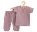 Kojenecká mušelínová souprava tričko a kalhoty New Baby lavender Kojenecká mušelínová souprava tričko a kalhoty New Baby lavender