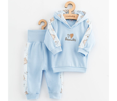 2-dílná kojenecká souprava New Baby Biscuits modrá