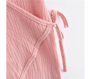 Kojenecký letní mušelínový overal New Baby pink Kojenecký letní mušelínový overal New Baby pink