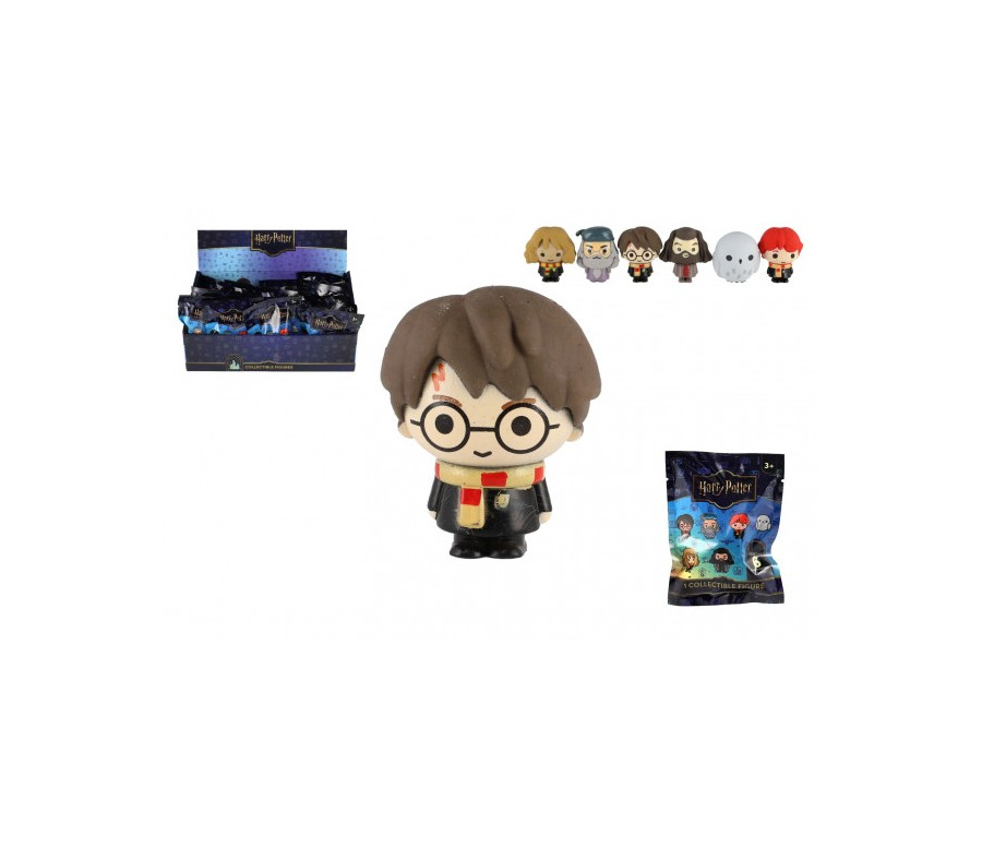 Harry Potter 3D figurka gumová v sáčku mix druhů 24ks v boxu Harry Potter 3D figurka gumová v sáčku mix druhů 24ks v boxu