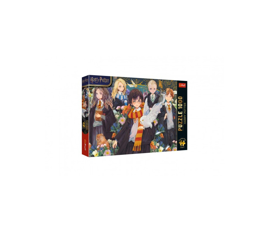 Puzzle Premium Plus: Harry Potter 1000 dílků 68,3x48cm v krabici 40x27x6cm