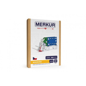 Stavebnice MERKUR Nosorožec mini 49ks v krabici 13x18,5x3cm