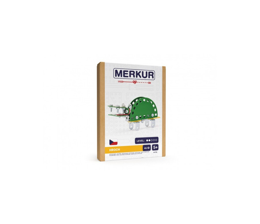 Stavebnice MERKUR Hroch mini 45ks v krabici 13x18,5x3cm Stavebnice MERKUR Hroch mini 45ks v krabici 13x18,5x3cm