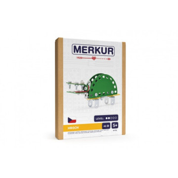 Stavebnice MERKUR Hroch mini 45ks v krabici 13x18,5x3cm