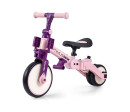 Dětská tříkolka 5v1 Milly Mally Optimus Max s vodící tyčí pink Dětská tříkolka 5v1 Milly Mally Optimus Max s vodící tyčí pink