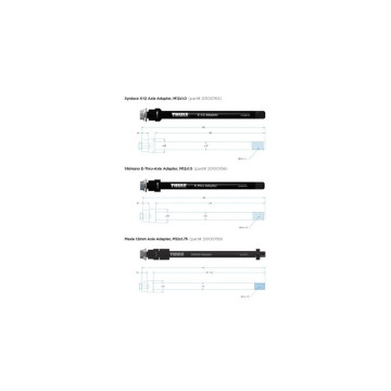 THULE CHARIOT THRU AXLE Shimano Thru-Axle Adapter