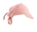 Dětský letní mušelínový šátek s kšiltem New Baby pink Dětský letní mušelínový šátek s kšiltem New Baby pink
