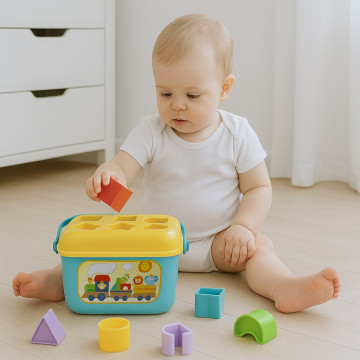 Vkládačka kyblík Baby Mix, Dle obrázku