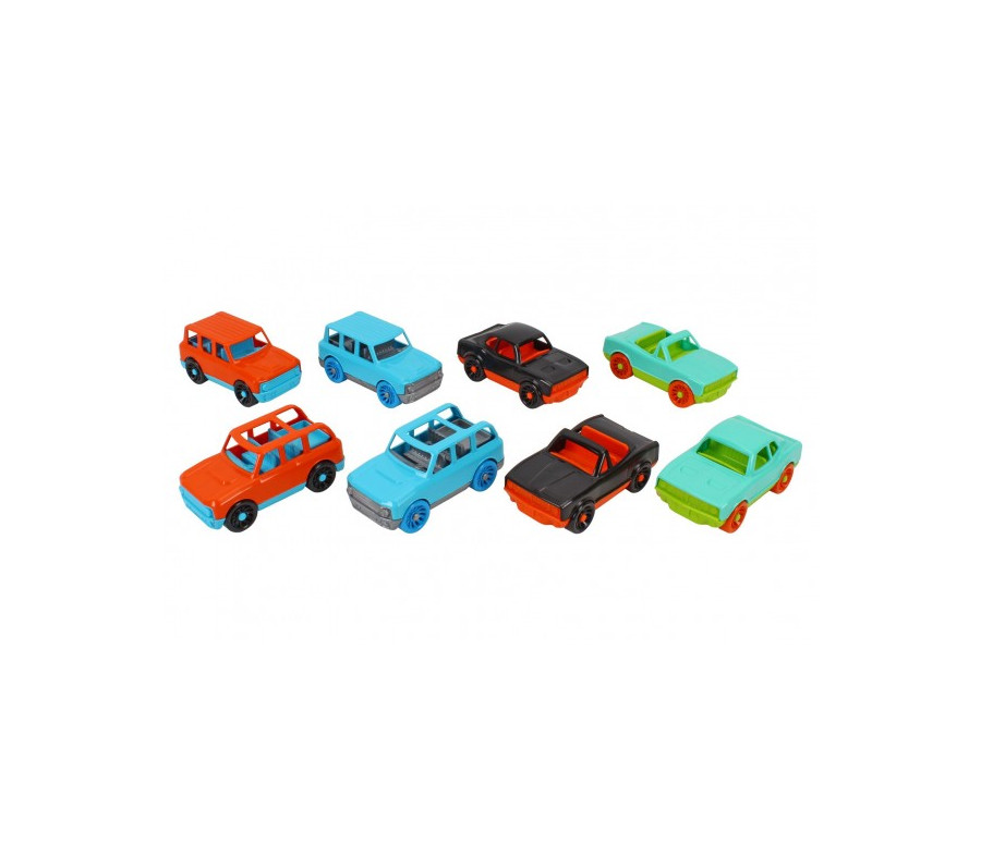 Auto/Autíčko plast 10cm na volný chod mix druhů Auto/Autíčko plast 10cm na volný chod mix druhů
