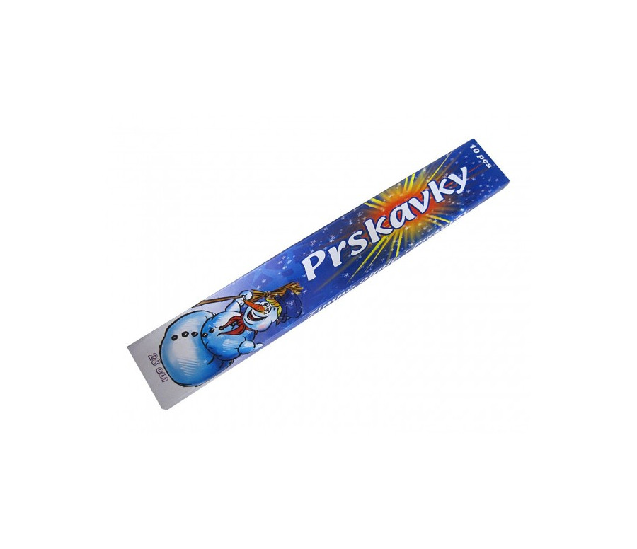 Prskavky 28cm 10ks v sáčku 20ks v boxu