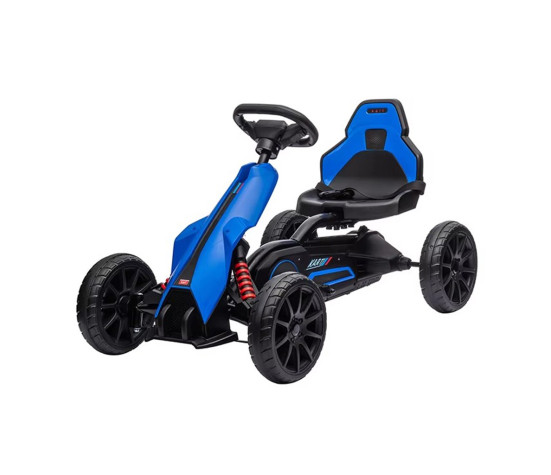 Dětská šlapací motokára Go-kart Baby Mix Speedster modrá