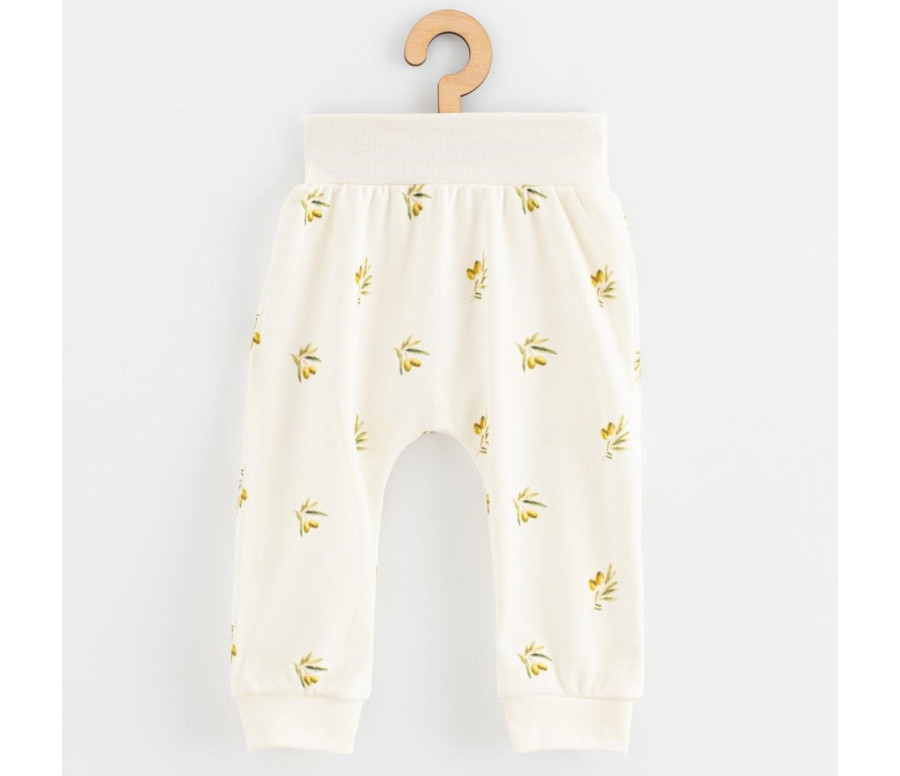 Kojenecké kalhoty z organické bavlny New Baby Olivy Kojenecké kalhoty z organické bavlny New Baby Olivy