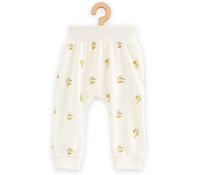 Kojenecké kalhoty z organické bavlny New Baby Olivy