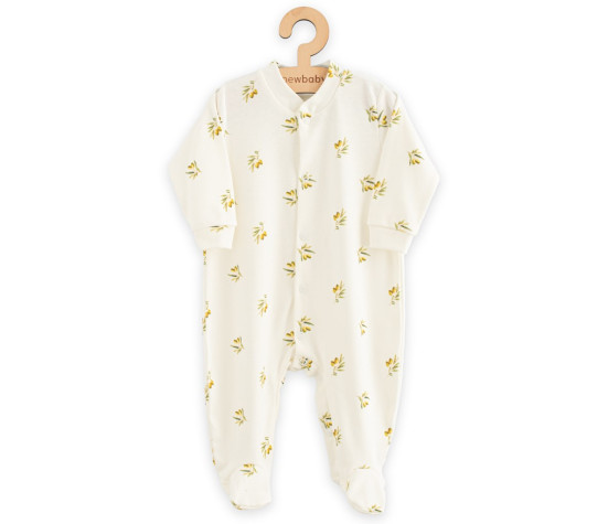 Kojenecký overal z organické bavlny New Baby Olivy
