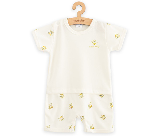 Kojenecký letní overal z organické bavlny New Baby Olivy