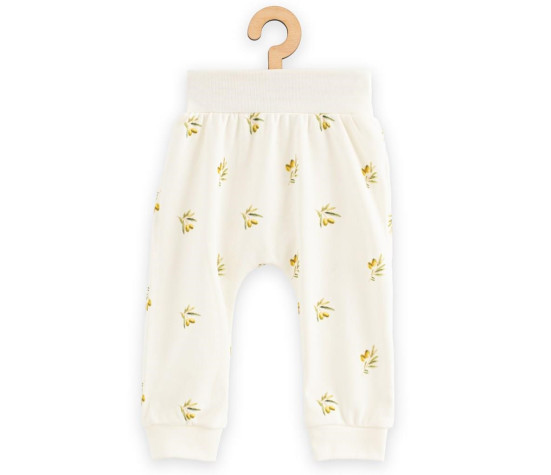 Kojenecké kalhoty z organické bavlny New Baby Olivy
