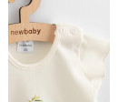 Kojenecké šaty z organické bavlny s krátkým rukávem New Baby Olivy Kojenecké šaty z organické bavlny s krátkým rukávem New Baby Olivy