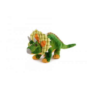 Triceraptor dinosaurus plyš 8x26cm 0m+