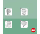 Dětská láhev NUK Mini-Me Flip Frozen 450 ml 12+ m Dětská láhev NUK Mini-Me Flip Frozen 450 ml 12+ m