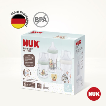 NUK Perfect Match Disney Mickey Winnie the Pooh Set,