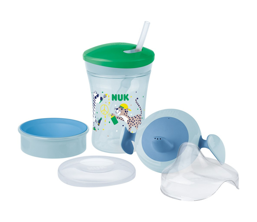 Dětský hrníček NUK LEARN TO DRINK SET boy