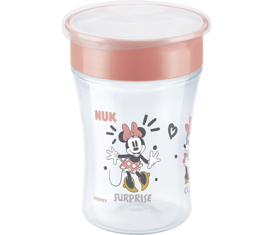 Dětský hrníček Magic NUK Cup Minnie (8+ m.) NUK 360°