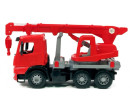 Auto jeřáb plast 70cm 3-osý Mercedes Actros v krabici