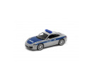 Auto Welly policie Porsche 911(991) Carrera S kov/plast 12cm volný chod 12ks v boxu