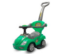 Dětské odrážedlo s vodící tyčí 3v1 Baby Mix Mega Car zelené