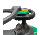 Dětské odrážedlo s vodící tyčí 3v1 Baby Mix Mega Car zelené