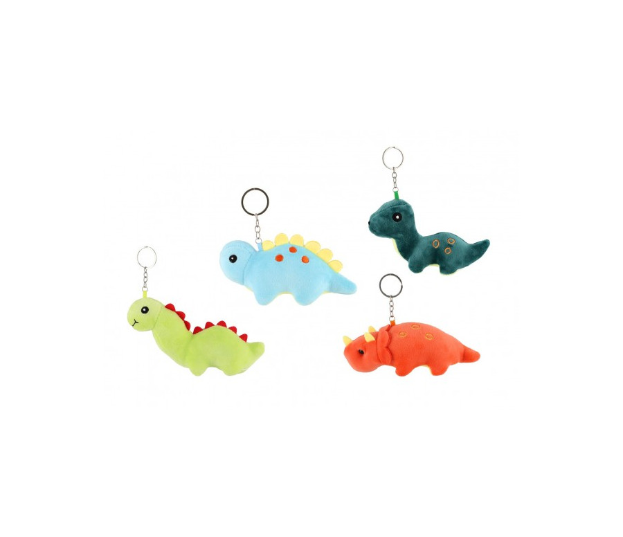Přívěsek dinosaurus plyšový 15-18 cm 4 druhy Přívěsek dinosaurus plyšový 15-18 cm 4 druhy