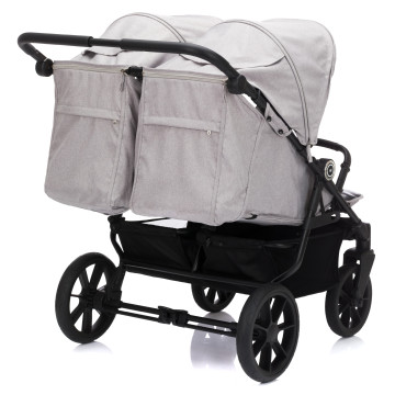 Fillikid Kočárek pro dvojčata Duette grey