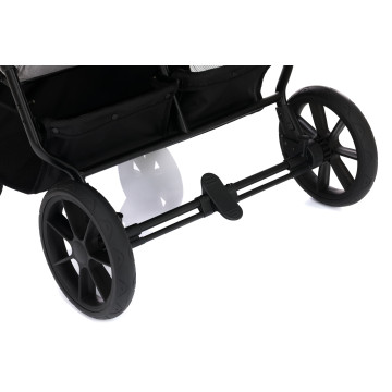 Fillikid Kočárek pro dvojčata Duette grey
