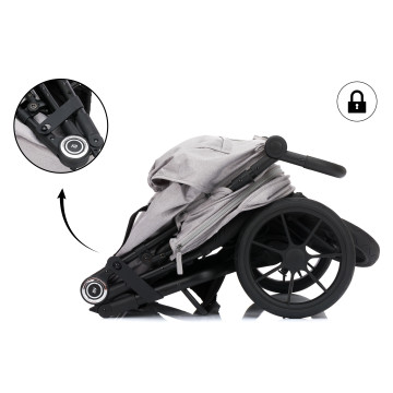 Fillikid Kočárek pro dvojčata Duette grey