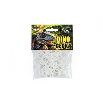 Dino céčka svítící cca 150ks plast v sáčku 11x15cm