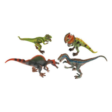Figurka dinosaurus plast 34x17cm mix druhů v sáčku 8ks v boxu