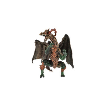 Figurka drak plast 12x16cm mix druhů 12ks v boxu