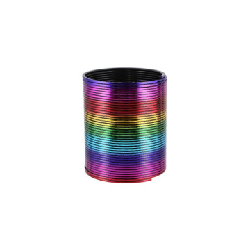 Spirála/pružina barevná plast průměr 8,5cm 6ks v boxu