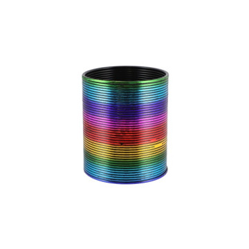 Spirála/pružina barevná plast průměr 8,5cm 6ks v boxu
