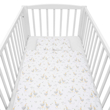 2-dílné ložní povlečení New Baby Husičky 90/120 cm