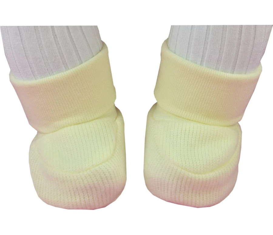 ESITO | Kojenecké bačkůrky svetr malé - smetanová / New - délka stélky: 8 cm ESITO | Kojenecké bačkůrky svetr malé - smetanová / New - délka stélky: 8 cm