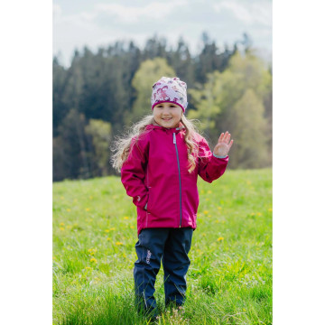 ESITO | Dětská letní softshellová bunda Mono Grey - šedá / 80