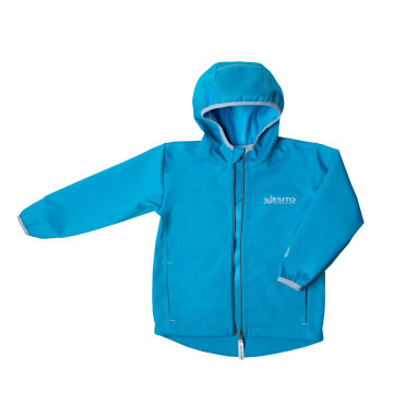 ESITO | Dětská letní softshellová bunda Mono Turquoise - tyrkysová / 80