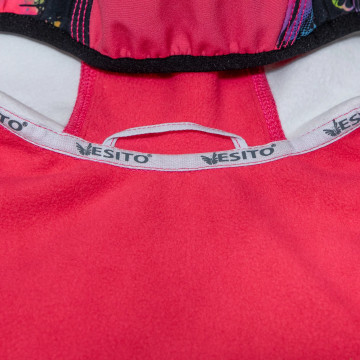 ESITO | Dívčí softshellový kabát Motýl - růžová / 92