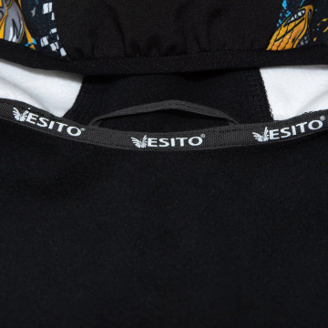 ESITO | Dětská softshellová bunda Závoďáci vel. 86 - 110 - černá / 86