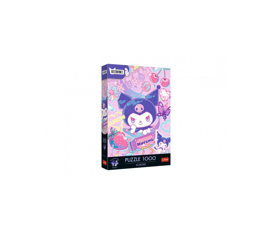 Puzzle Premium Plus: Kuromi 1000 dílků 48x68,3cm v krabici 27x40x6cm