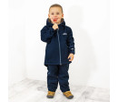 ESITO | Dětské softshellové oteplovačky Lamb Navy blue - navy blue / 146