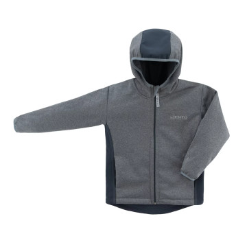 ESITO | Dětská jarní softshellová bunda DUO Grey - šedá / 80