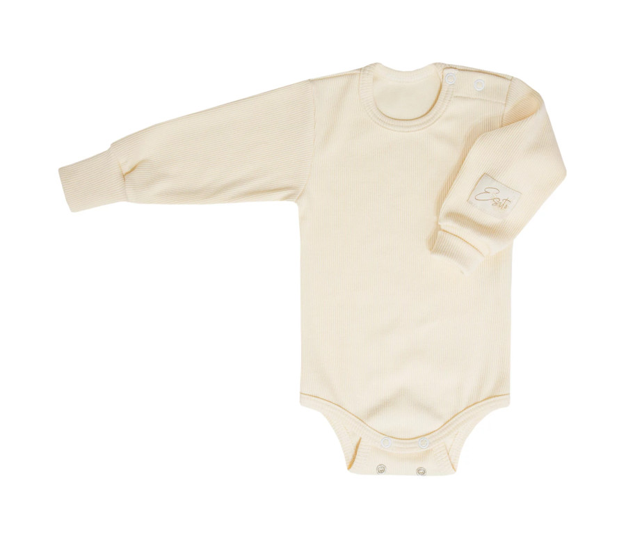 ESITO | Rostoucí body žebrované Color Cream - smetanová / 56 - 62